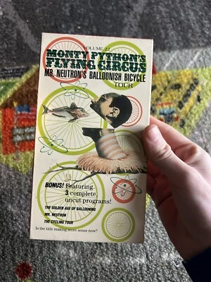 Vintage VHS Monty Python’s Flying Circus Tour Rare Vol 22 - Image 1 of 4