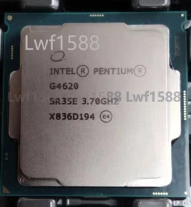 7th generation Intel Pentium G4620 LGA 1151 Kaby Lake dual-core 3.7GHz CPU - Picture 1 of 1