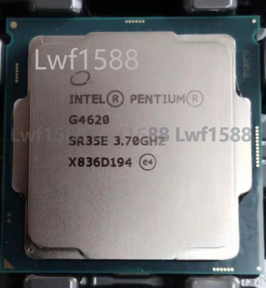 7th generation Intel Pentium G4620 LGA 1151 Kaby Lake dual-core 3.7GHz CPU - Image 1 of 1