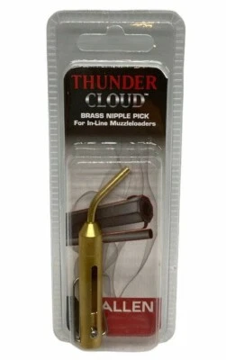 Nuevo Allen Thunder Cloud Muzzlloader Latón Pezón Pick 87119A Caza Tiro Foto 1 de 4
