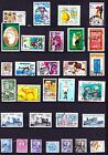 Tunisie 30 timbres oblitérés zy3563/18 : sujets divers.