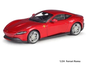 Ferrari Roma Rosso l Auto da Collezione e Modellino Auto - 1:24 Pressofuso, Suoni e Luci - Foto 1 di 6