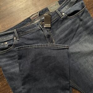 Torrid Luxe schmale Stiefel mittlere Jeans Größe 22S plus dunkel gewaschen.