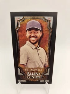 2024 Topps Allen & Ginter - Xander Schauffele #262 Mini Black Border (RC) - Picture 1 of 2