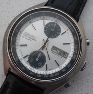 Seiko, Chrono, 1975 Vintage Man's, 6138-8001, Panda, Serviced, G/teed, Stunning - Picture 1 of 20