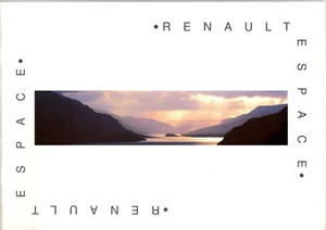 Renault Espace 1993 UK Sales Brochure - Picture 1 of 2