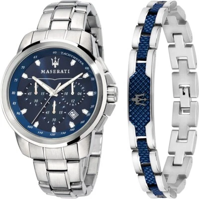 MASERATI SUCCESSO R8851121016 OROLOGIO + BRACCIALE ACCIAIO LIST. 279€ SOTTOCOSTO - Immagine 1 di 3