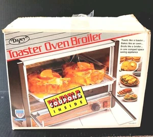 NUEVO Horno Tostador Dazey Vintage Modelo 24000 Nuevo de Lote Antiguo ¡Nuevo en Caja! - Imagen 1 de 11