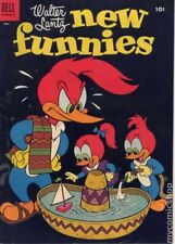 New Funnies #219 VG- 3.5 1955 Stock Image Low Grade
