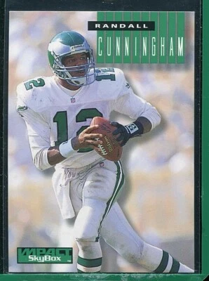1994 Skybox International Football Randall Cunningham #204 Philadelphia Eagles - Image 1 of 2