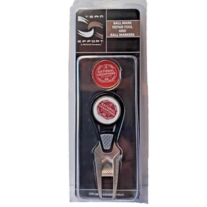 Teamaufwand Divot Tool und Ball Marker Alabama Crimson Tide National Champions - Bild 1 von 6