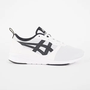 Zapatillas deportivas con cordones de malla blancas negras para jóvenes Asics Lyte Jogger HN7Z2 - Imagen 1 de 7