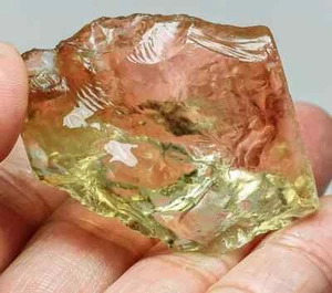 103Ct VVS Natural Golden Orange Citrine Facet Rough Specimen - Picture 1 of 5