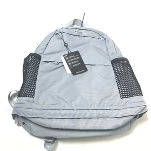New Gray Backpack Laptop Footwear Pocket Side Mesh Men Women Solid - Picture 1 of 6
