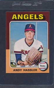 1975 OPC O-Pee-Chee #261 Andy Hassler Angels EX *34 - Picture 1 of 1