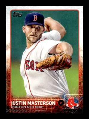 2015 Topps Justin Masterson   #433 - Image 1 of 2