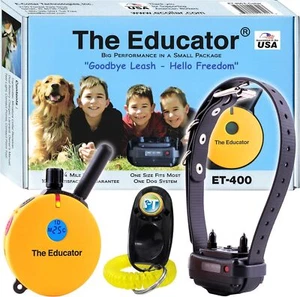 Educator ET-400 Collare addestramento cani remoto giallo di E-Collar Technologies - Foto 1 di 3