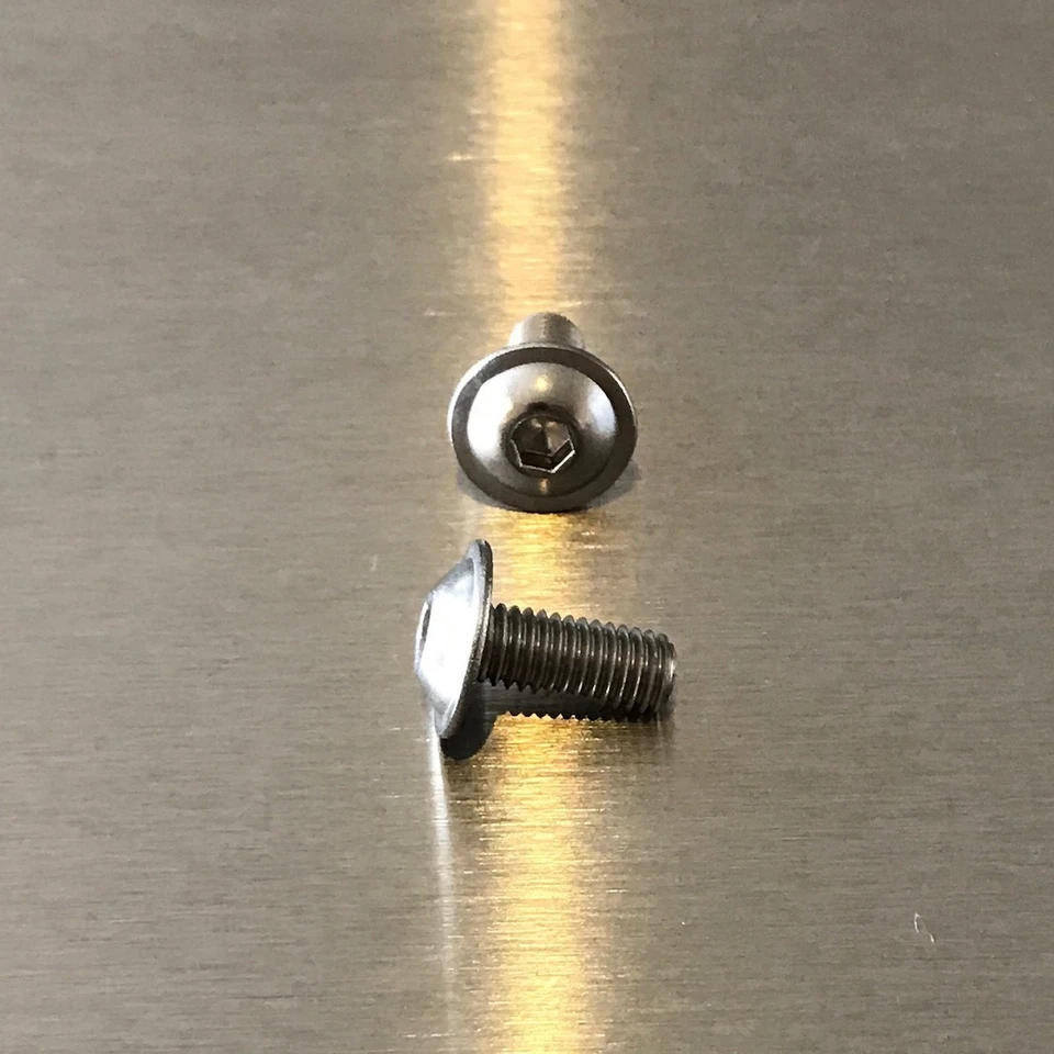 Linsenflanschschrauben mit Innensechskant DIN 9335 Edelstahl V2A - Bild 1 von 1