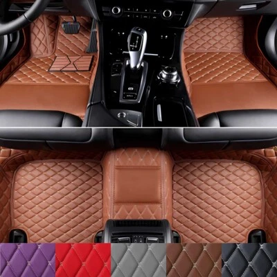 Car Floor Mats For VW Volkswagen All Models Custom Waterproof Luxury Carpets - Image 1 of 4