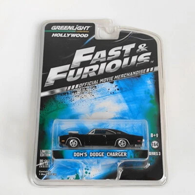 GREENLIGHT FAST & FURIOUS SERIES 3 DOM's DODGE CHARGER #44630 - Image 1 of 2
