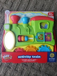 Play Right Activity Train Portable Activity Center 18 Mths+ Sensory Motor Skills - Picture 1 of 2