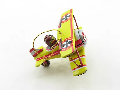 Blechspielzeug - Deko-Doppeldecker Flugzeug  2720405 • 8.90€
