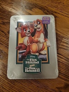 Disney The Fox & The Hound 30th & Fox II Limited Series Tin DVD Set w/COA (1015) - Picture 1 of 12