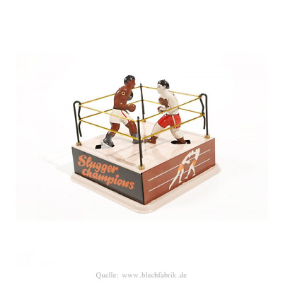 Blechspielzeug - Boxring Mit 2 Boxern - Sammlerstück - Zum Aufziehen Neu Und OVP • 18.89€