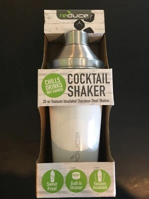 Reduce 20oz Stainless Steel Insulated Cocktail Shaker Drink Mixer - Image 1 of 4