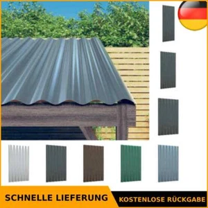 12/36x Dachpaneele Pulverbeschichteter Stahl Mehrere Farben Größen vidaXL - Bild 1 von 49