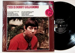1968 This Is Bobby Goldsboro Vinyl LP Record VG+ - Picture 1 of 4