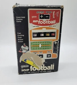 MVP Football Galoob 1978 Handheld Vintage Electronic Game With Instruction - Picture 1 of 14