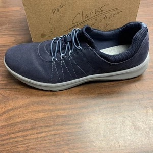 Size 81/2 Women’s Clark’s Cloudstepper Navy Regular About $80 - Picture 1 of 23