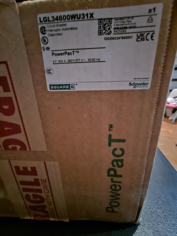 Sq D POWER PACT LGL34600WU31X - Image 1 of 1