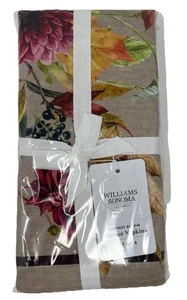 Williams Sonoma Harvest Bloom Dinner Napkins, Set of 4_NWT_T#G - Picture 1 of 7
