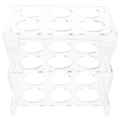  Eierhalter für den Kühlschrank 3 Schicht Eierbehälter Clear Acryl Ei Organizer - Bild 1 von 4