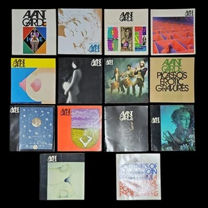 1968-71 Herb Lubalin + Ralph Ginzberg AVANT GARDE magazine 14-Issue Complete Set - Picture 1 of 19