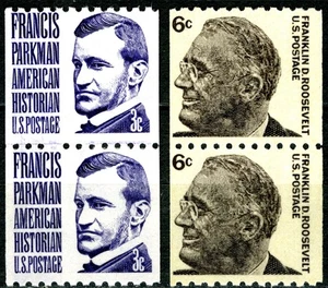 SC# 1297-98 - 1966-81 Prominent Americans- 3¢ & 6¢ - Coil Pair - Picture 1 of 1