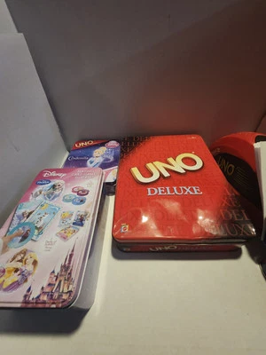 Uno card game set. - Image 1 of 4