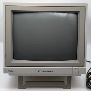 Commodore 1084 Monitor - Top Zustand 💎RGB/CRT 14" für Amiga C64 SNES🔥 - Bild 1 von 10