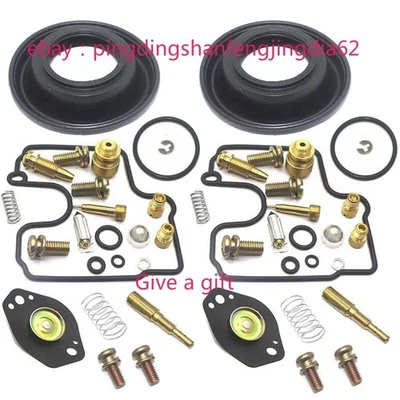 2X FOR SUZUKI SV650 SV650S 1999-2002 Carburetor Rebuild Repair Kit Jet Diaphragm - Image 1 of 3