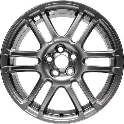 New 17X7 Inch Aluminum Wheel For 2005-2010 Scion Tc Medium Hyper Silver Rim - Image 1 of 4