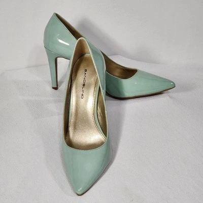 Tacones de salón Bandolino talla 6,5 espuma de mar verde aguamarina 3,5" tacón verde azulado Fairbury Foto 1 de 4