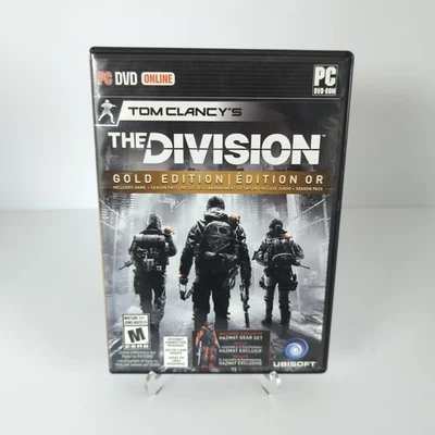 Tom Clancy's The Division Gold Edition 5 Disc Set (2016, PC) - CIB Code Included - Image 1 of 4