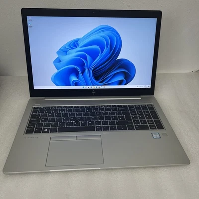 HP EliteBook 850 G5 15.6" Laptop Core i7 8550U 32GB RAM 512GB SSD Windows 11 Pro - Image 1 of 4