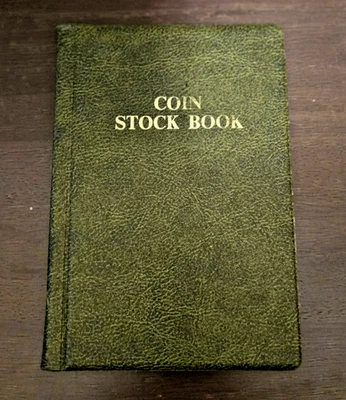Vintage Coin Stock Book - 10 Pages- 60 Pockets - 2 x 2  -  Pre-owned - Empty - Image 1 of 4