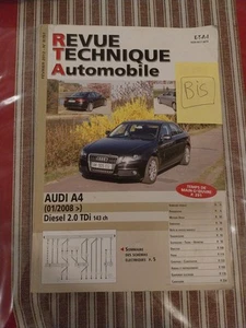 Revue Technique Audi A4 2.0 TDi 143 Ch depuis 2008 Rta Audi A4 3 III Tdi 2.0  - Picture 1 of 21