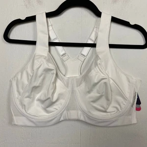 Champion Powerback High Motion Control Weiß Bügel Sport BH 40D Neu mit Etikett - Bild 1 von 6