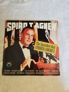 SEALED Spiro Agnew VP 1972 The Speeches that Stirred America LP - Picture 1 of 4