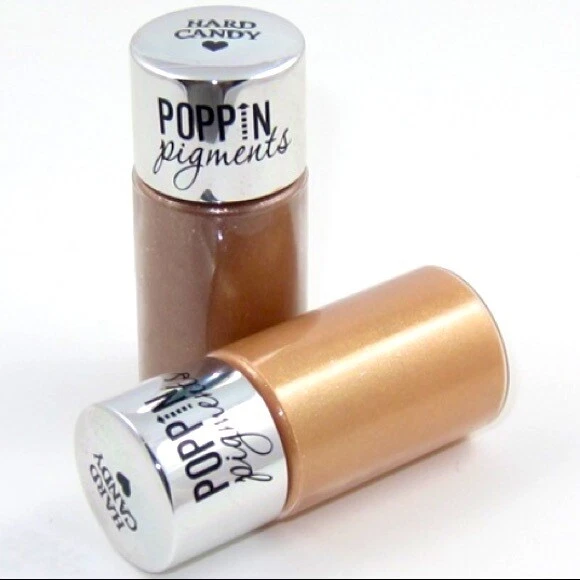 HARD CANDY Poppin Pigments Loose Powder Duo 602 GOLDEN PANCAKES .126 oz. NEW! - Image 1 of 1